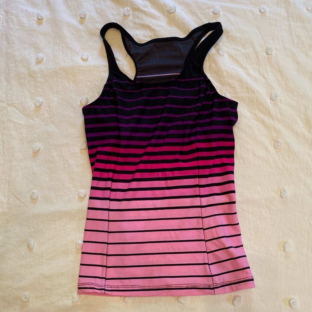 World Stretch Radio Wave Tank Top
